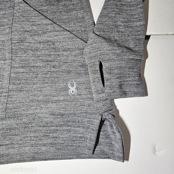 NWT Spyder Women's Gray Hoodie Sweater Size XS - Picture 5 of 11